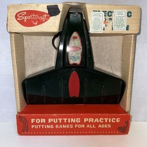 Vintage Sportcraft Golfing Ball Return For Putting Practice Model 7913 Golf‎